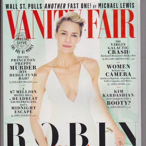 VANITY FAIR MAGAZINE - ROBIN WRIGHT PENN / APRIL 2015 - Picture 1 of 1